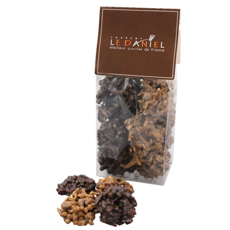 sachet de grignotins chocolatier laurent le daniel sachet de grignotins chocolatier rennes mof
