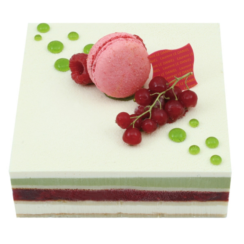 patisserie au thé vert et cerise sakura gateau au thé vert et cerise rennes le daniel