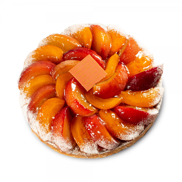 tarte abricot pêche nouveauté tarte de saison artisan pâtissier laurent le daniel mof meilleur ouvrie de france patisserie rennes laurent le daniel 