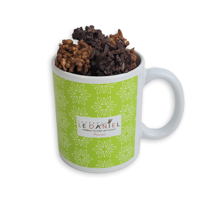 Mug Grignotins mug grignotins laurent le daniel rennes rennesmaville chocolat meilleur ouvrier de france mof