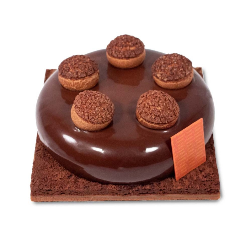 Criollo criollo patisserie entremets gateau chocolat dessert édition limitée chocolat noir laurent le daniel mof meilleur ouvrier de france patisserie patissier rennais rennes ille et vilaine bretagne relais dessert
