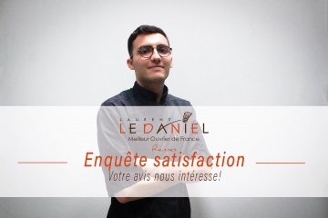 enquête de satisfaction questionnaire étude satisfaction laurent le daniel mof meilleur ouvrier de france patisserie chocolat macarons rennes artisans chocolatiers patissiers