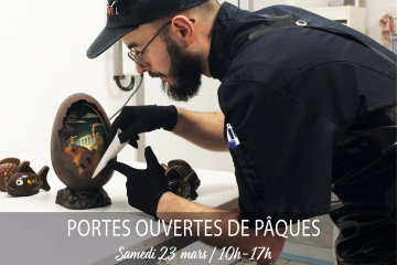 portes ouvertes atelier fabrication paques samedi 23 mars 2024 chocolat chocolaterie patisserie événement famille que faire à rennes sud activité en famille atelier enfant démonstrations patisserie chocolat dégustation collection chocolat paques bretagne idées cadeaux paques laurent le daniel maison le daniel mof meilleur ouvrier de france