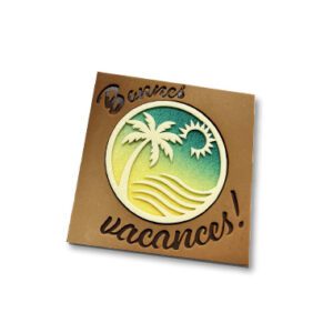 Bouchée "Bonnes vacances"