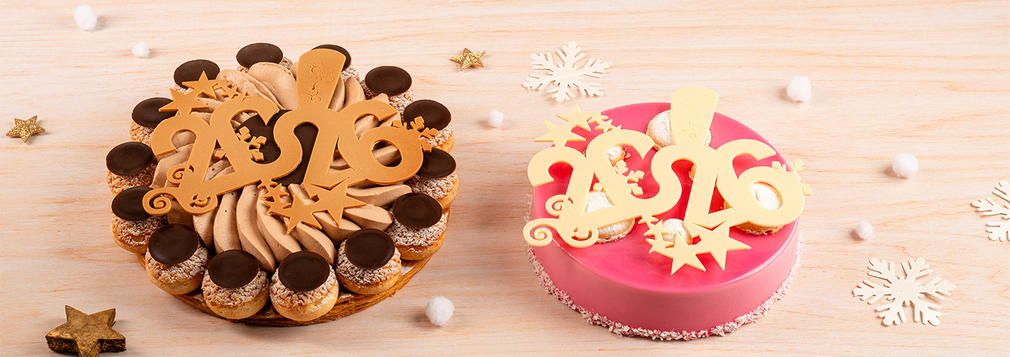 entremets nouvel an