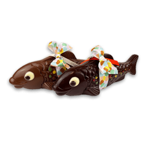 carpes chocolat lait ou noir 1er avril paques